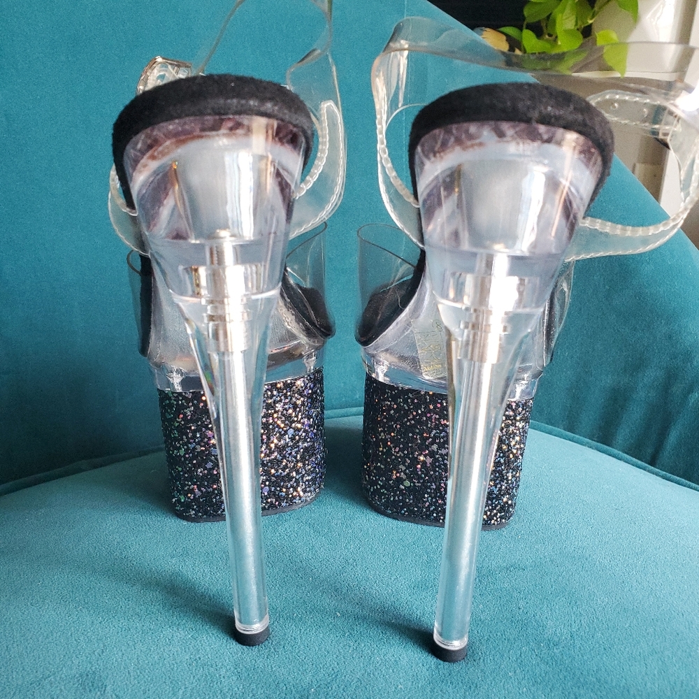 Pleasers Esteem 708 Pole Dance Heels - Picture 11 of 15